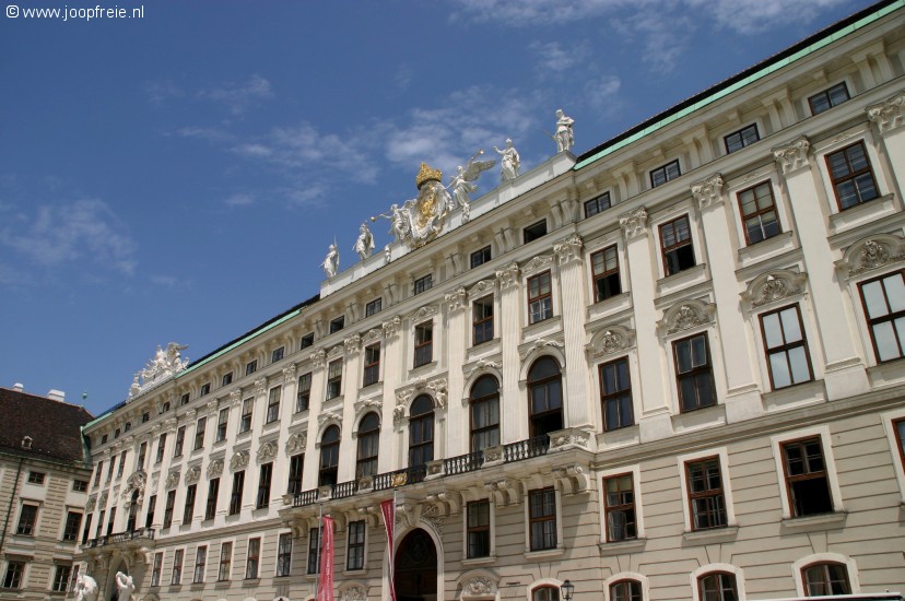 Wenen: Hofburg met Sisimuseum
